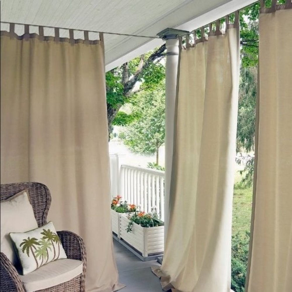 Matine Solid Indoor/Outdoor 52" x 108" Panel